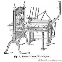 Washington hand press