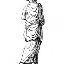 Gallo-Roman statuette of Juno