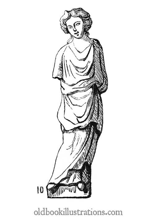 Gallo-Roman statuette of Juno