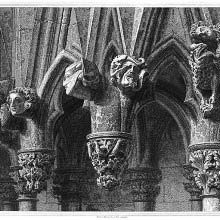 York Cathedral, capitals and pendants