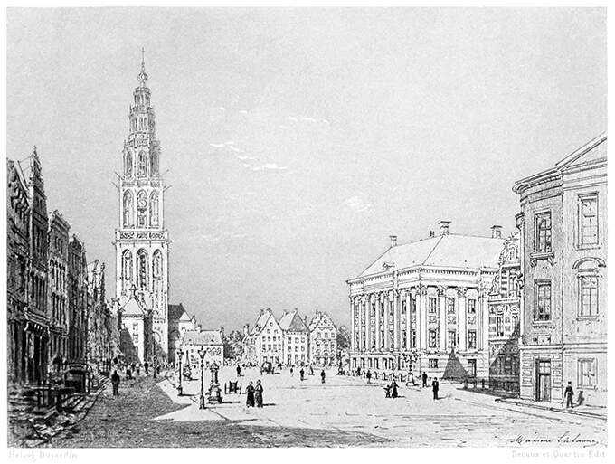 Groningen, the City Hall