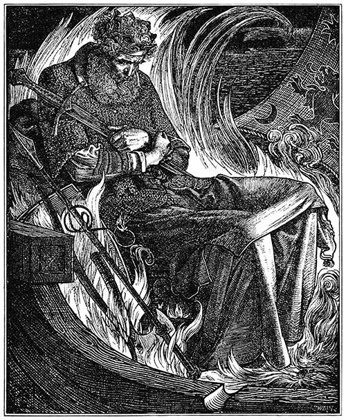 Death of King Warwulf