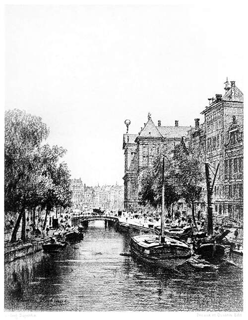 Amsterdam, Nieuwezijds Voorburgwal