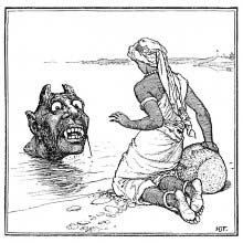 The woman and the ogre