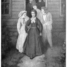 All but Luella shone white in the moonlight