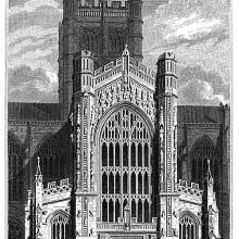 West front of Bath Abbey Church