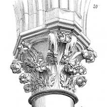Capital from the collegiate church of Our-Lady of Semur-en-Auxois