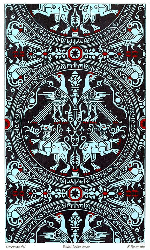 Design from a medieval shroud