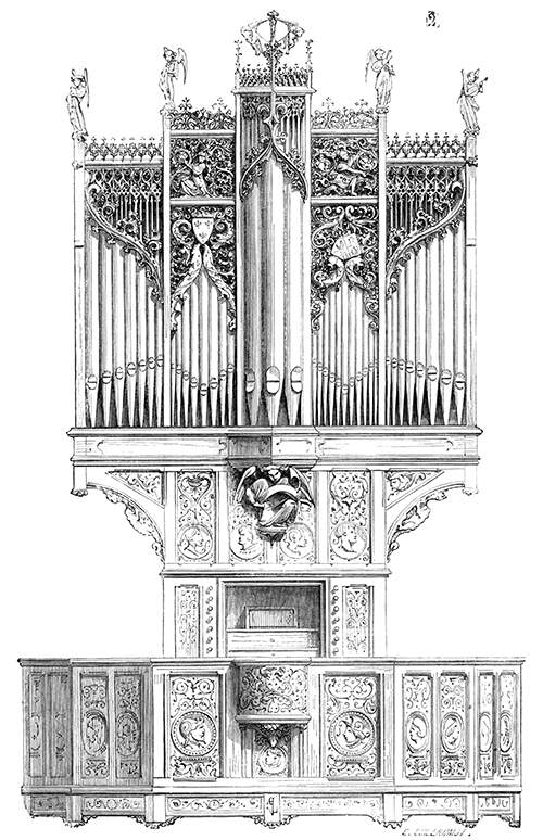 14th Century Organ from the church of Hombleux