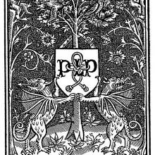 Printer’s mark of Poncet le Preux