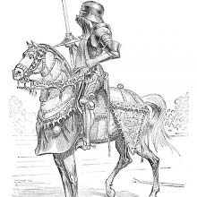Rennzeug—Jouster in armor