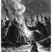 Around the fire