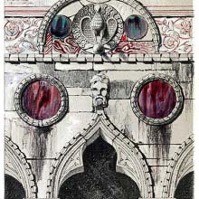 Decoration by disks; Palazzo dei Badoari Partecipazzi.