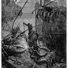 giant lobsters, titanic crabs