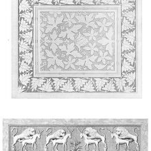 Panel ornament and arabesque