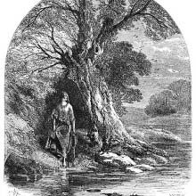 in thy stream, her image deeply lies