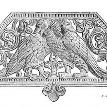 Plate with Openwork decoration showing animals and foliage