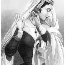 Portrait of Lady Anne, a character from the play King Richard III