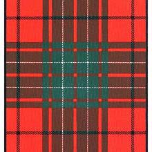 Tartan of the Clan Cumming showing a pattern of green and red check