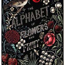 Title page illustration of The Alphabet of Flowers and Fruit