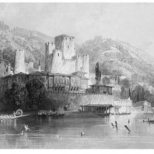 Anadoluhisarı a late 14th-century fortress on the Asian shore of the Bosphorus