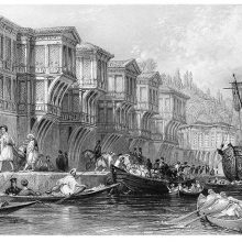 The Beşiktaş Waterfront Palace, located where the Dolmabahçe Palace now stands
