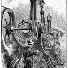 The Brunton machine was tried in 1882 in a test tunnel near Sangatte, off the first Channel Tunnel