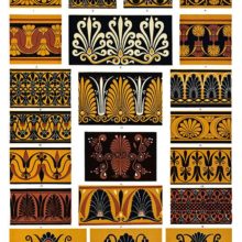 Ancient ornaments from Greek and Etruscan vases in the British Museum and the Louvre