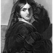 Depiction of Katherine Minola, the shrew in Shakespeare’s The Taming of the Shrew