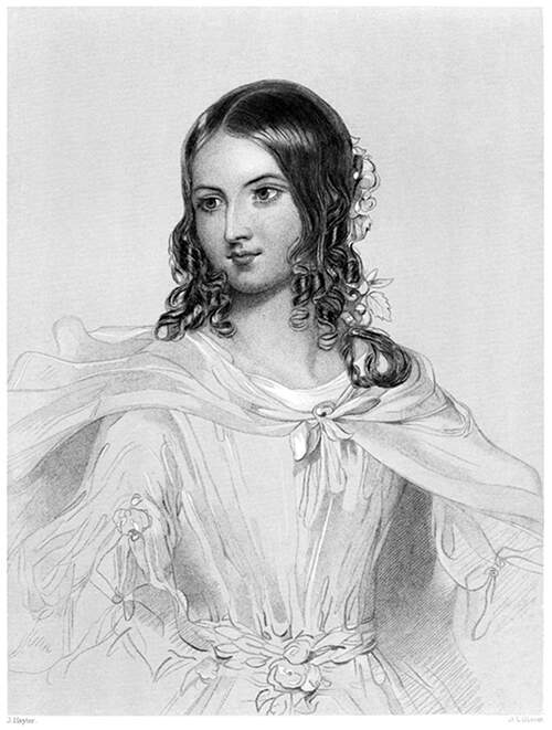 Depiction of Perdita, the daughter the King of Sicilia in Shakespeare’s The Winter's Tale