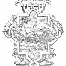 Nemesis is depicted as an avatar of Fortune, reclining in a chariot with a cornucopia