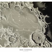 View of Mare Humorum, a lunar basaltic plain formed by ancient volcanic eruptions
