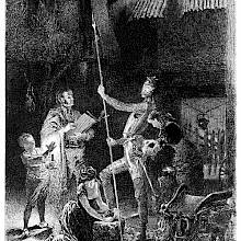 Don Quixote knighted