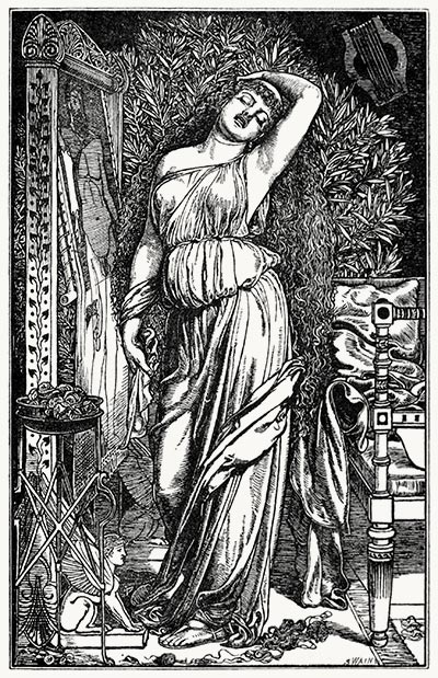 Danae in the brazen chamber