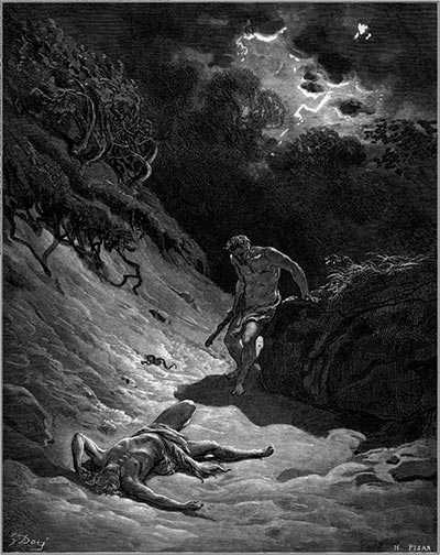 G. Doré, The Death of Abel